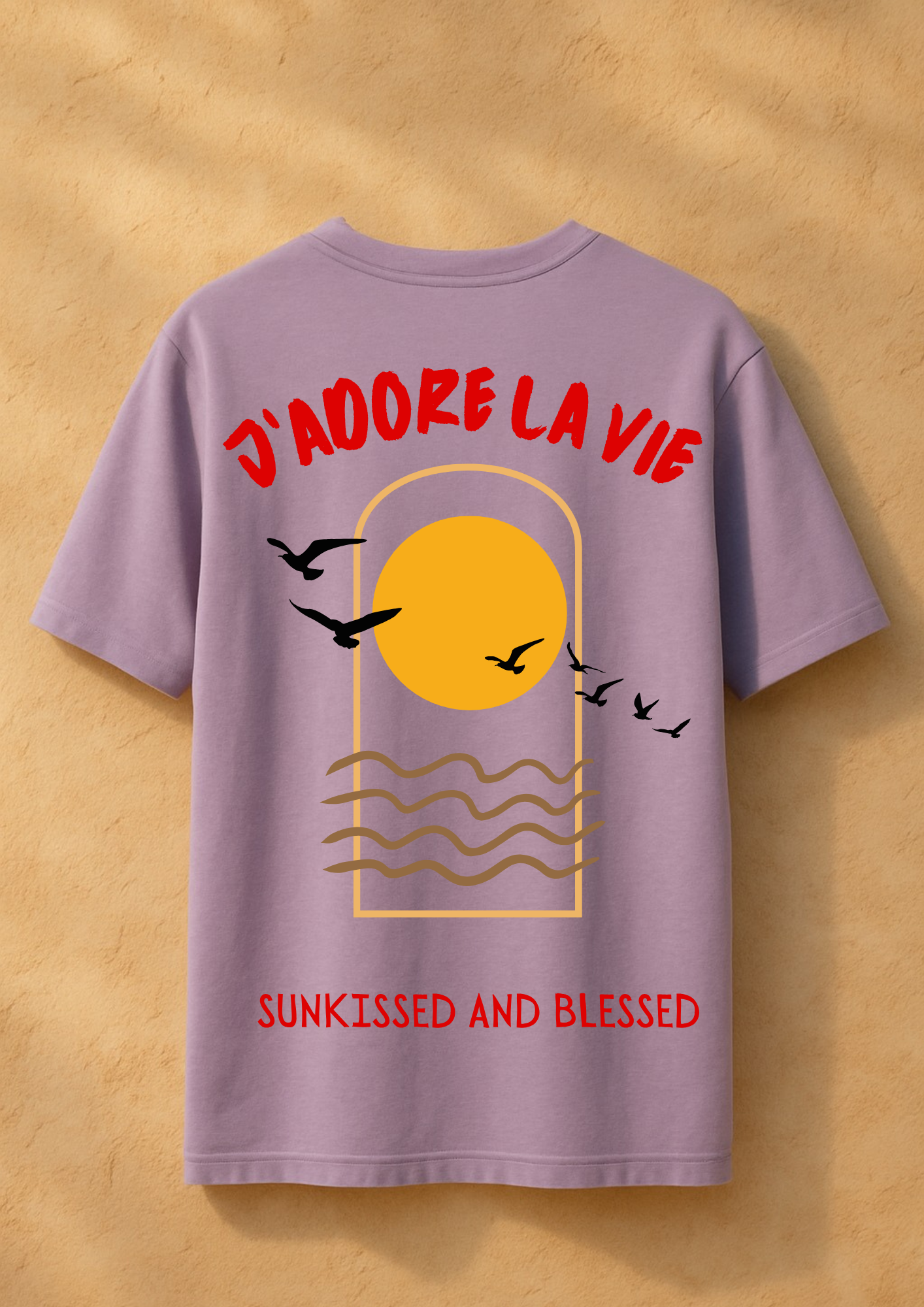 T-shirt Oversize Sunkissed